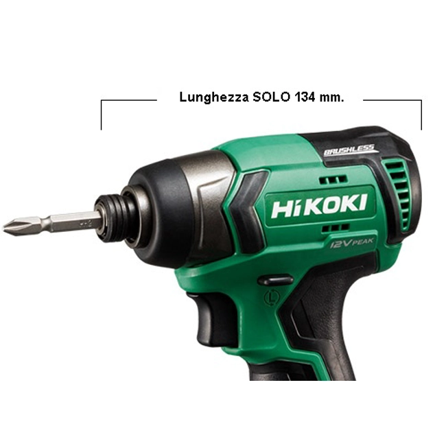 Vendita online Avvitatore ad impulsi 12V 4Ah Peak 1/4